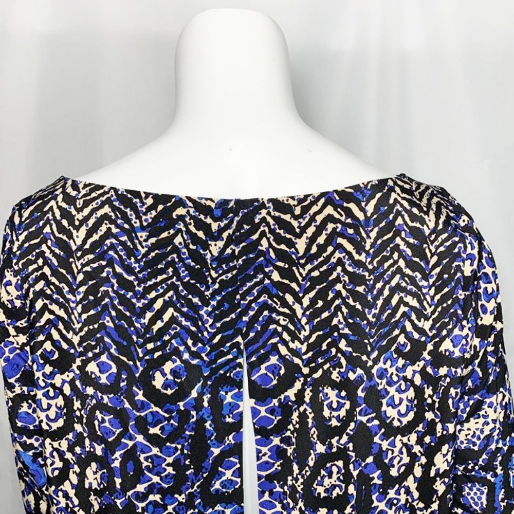 Tibi Python Shift Silk Mini Dress - image 8